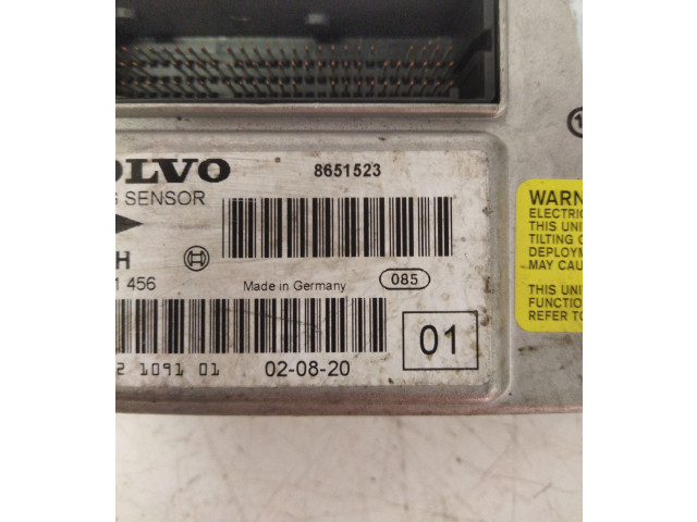 Блок подушек безопасности 8651523 Volvo S60