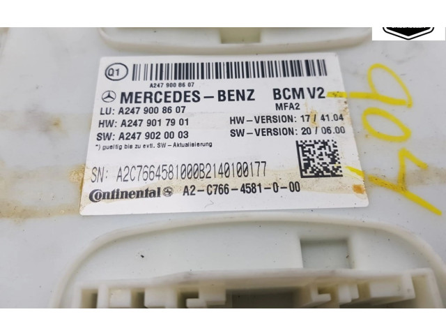 Блок управления A2479017901, A2479008607   Mercedes-Benz GLB x247