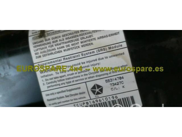 Подушка безопасности пассажира 5531470473427C Jeep Grand Cherokee (WJ)