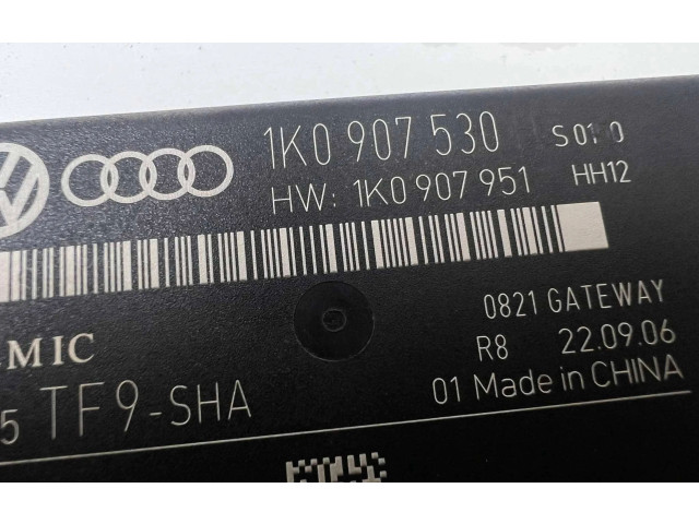 Модуль управления gateway Skoda Octavia Mk2 (1Z) 2004 - 2013 года 1K0907530, 1K0907951