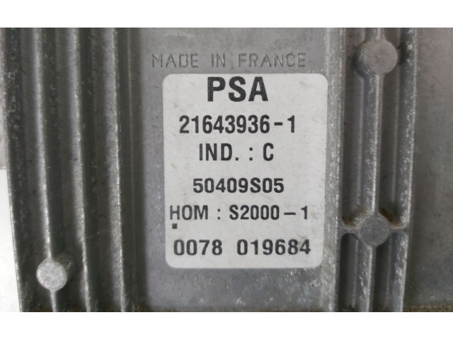 Řídící jednotka 216439361, 50409S05   Citroen Xsara 1999