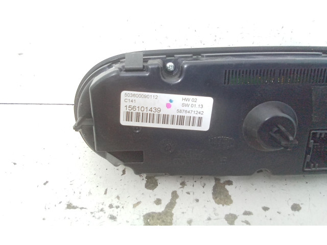 Блок управления климат-контролем 156101439, 156101439 Alfa Romeo Giulietta