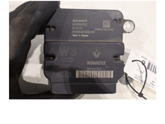 Блок подушек безопасности 985102122R Dacia Sandero