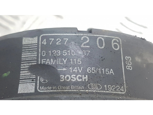 Генератор 0123510, 19224 Chrysler Voyager 2.5