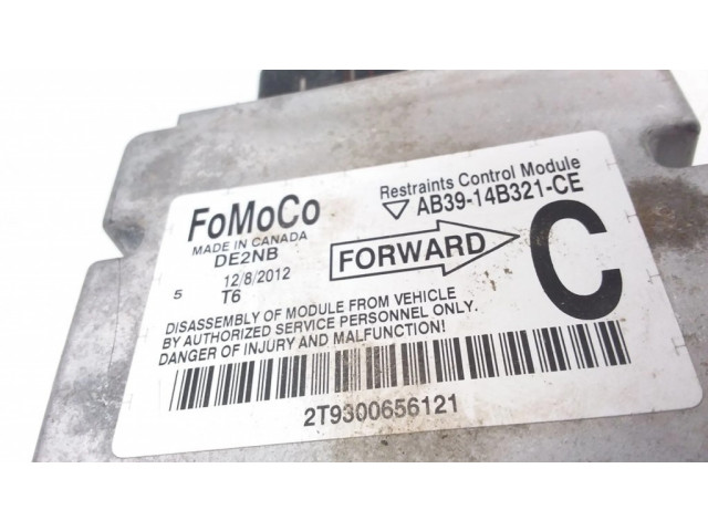 Блок подушек безопасности AB3914B321CE Ford Ranger