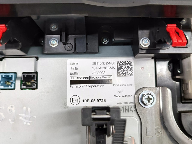 Дисплей 8611033251C0, 10R059728 Lexus ES 250 - 300 - 330