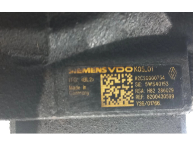 Vstřikovací čerpadlo 8200430599 Renault Clio III