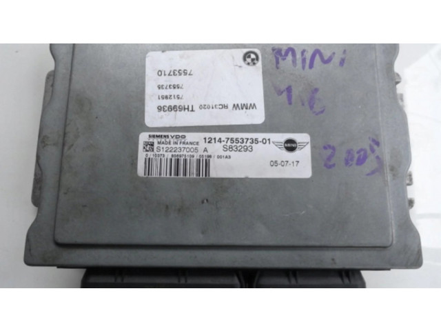 Řídící jednotka 1214755373501, S83293 Mini One - Cooper R50 - 53 2001