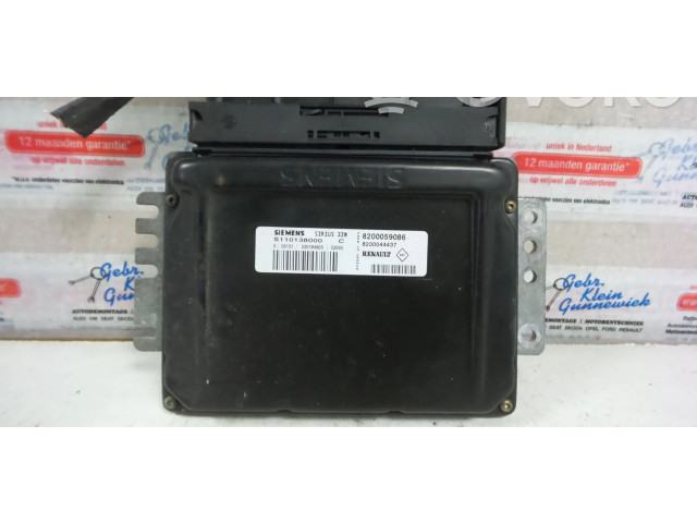 Блок управления двигателя 8200059086, 8200044437 Renault Twingo I