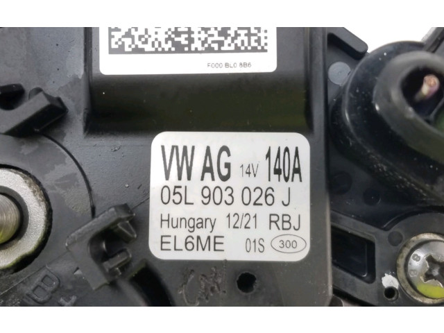 Генератор 5L903026J, A0-2058U Volkswagen Golf VIII