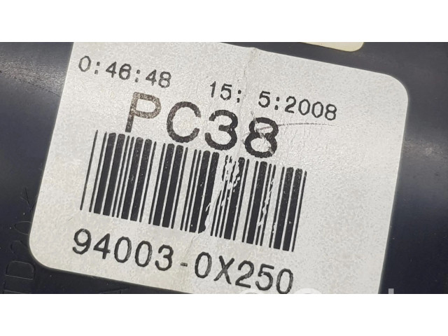 Панель приборов 940030X250 Hyundai i10