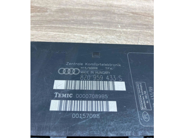 Блок комфорта 8Z0959433S, WithPlug Audi A2