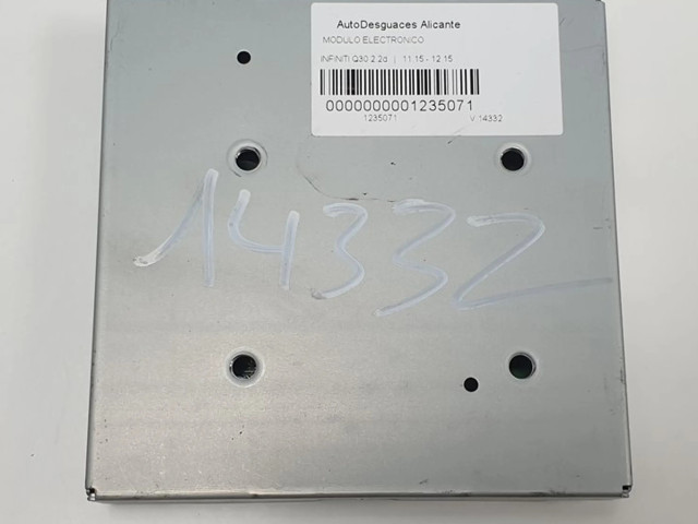 Блок управления 284A15DA1A Infiniti Q30