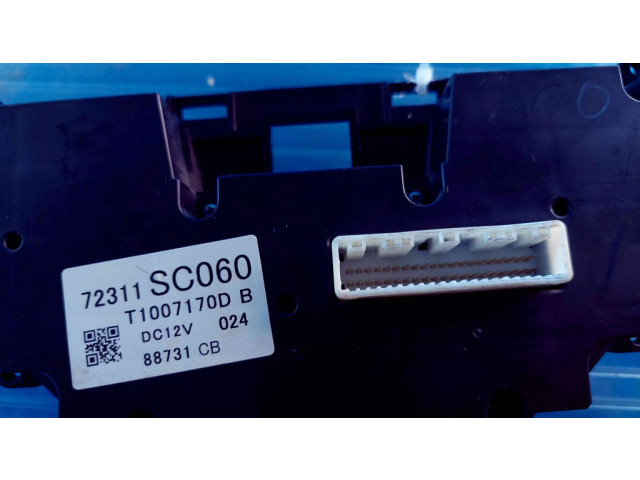 Блок управления климат-контролем 72311SC060, 88731   Subaru Forester SH