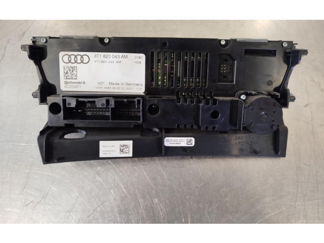 Блок управления климат-контролем 8T1820043AM Audi A5 Sportback 8TA