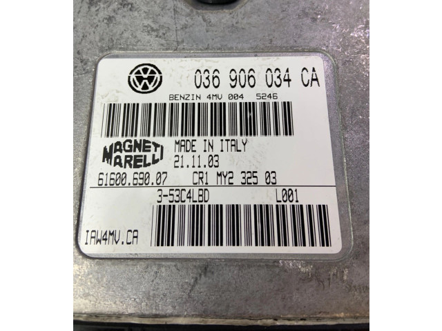Блок управления 036906034ca, iaw4mv.ca   Audi A2