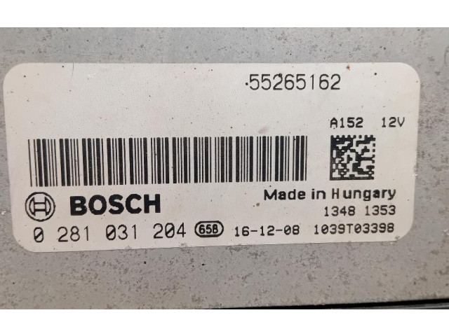 Блок управления впрыском 55265162, 55263113 Jeep Renegade