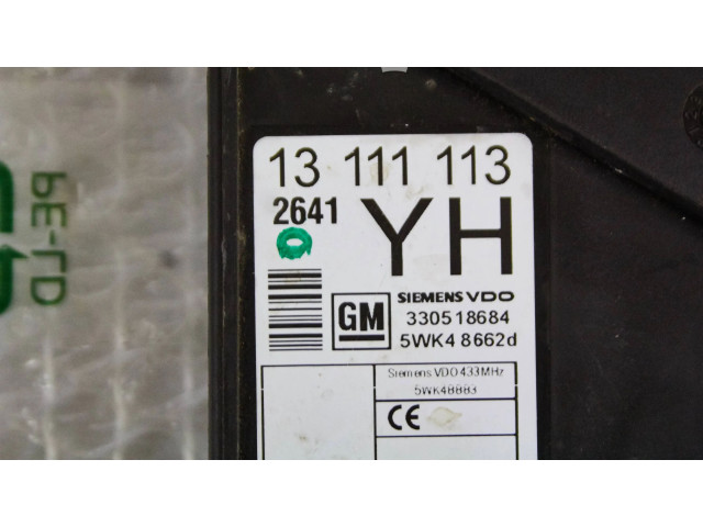 Блок комфорта 330518684, 13111113 Opel Meriva A