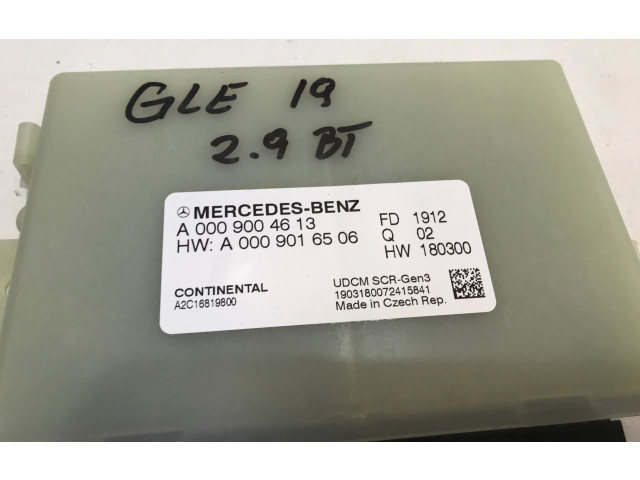 Блок управления A0009004613, A0009016506   Mercedes-Benz GLE W167