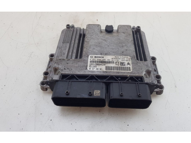 Блок управления двигателя 9833749880, 0281036205   Peugeot Partner III