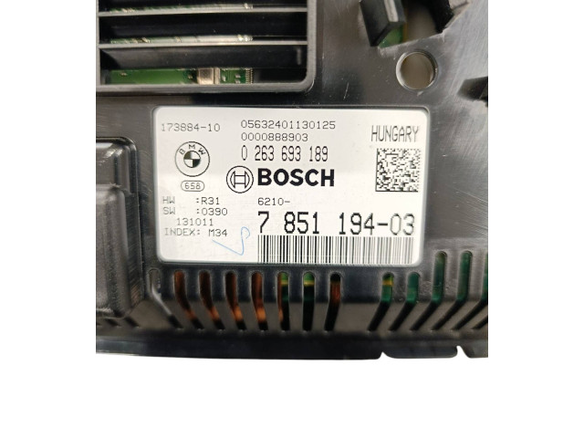 Přístrojová deska BMW M5 2013 785119403, 6210785119403