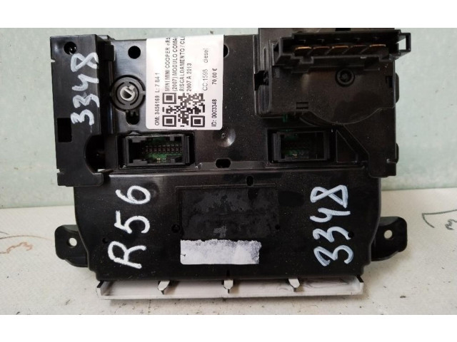 Steuergerät Klimaanlage 3456169, 3456169 Mini One - Cooper Coupe R56