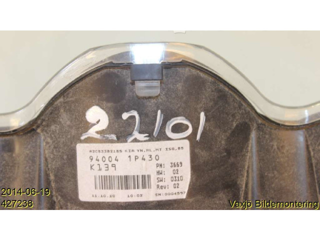 Píst 940041P430   KIA Venga    D4FC 