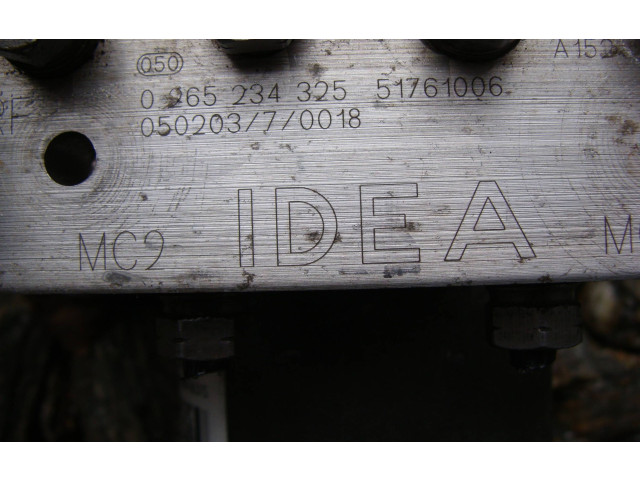 Блок АБС 51761006, 0265234325 Fiat Idea - года