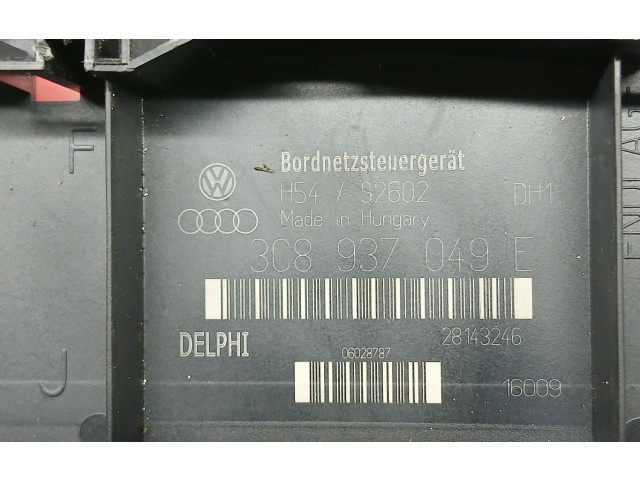 Pojistková skříňka 3C8937049E Volkswagen PASSAT