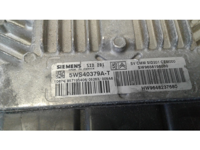 Řídící jednotka 5WS40379A, SID201 Peugeot 407 2007