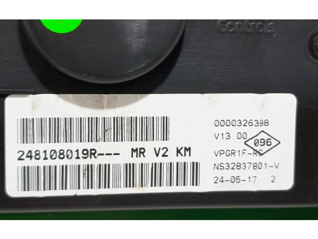 Панель приборов 248108019R, 168378 Dacia Sandero