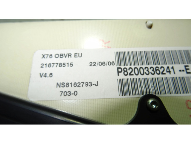 Přístrojová deska Renault Kangoo I 2006 21670916, P8200336241