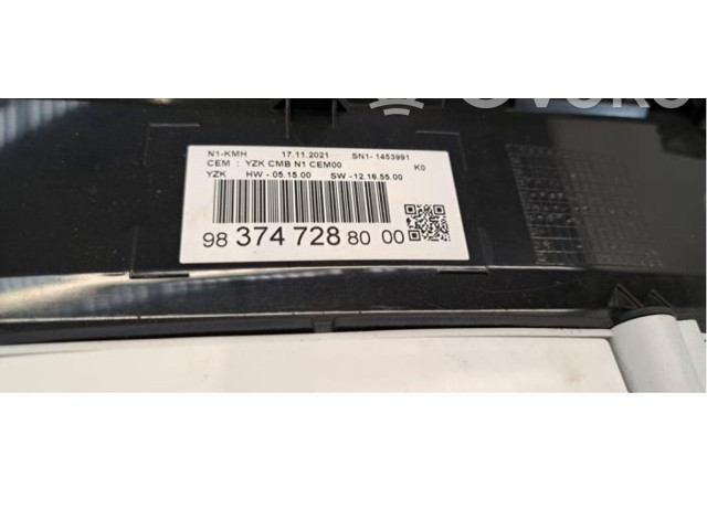 Přístrojová deska Peugeot Expert 2022 9837472880