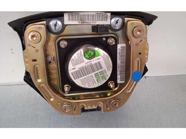 Подушка безопасности водителя 569001C600, 569001C600 Hyundai Getz