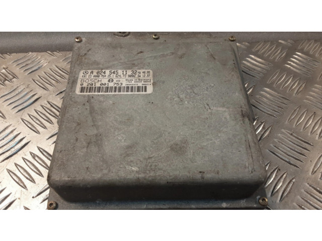 Řídící jednotka 0281001753, A0245451132 Mercedes-Benz E W210 2001