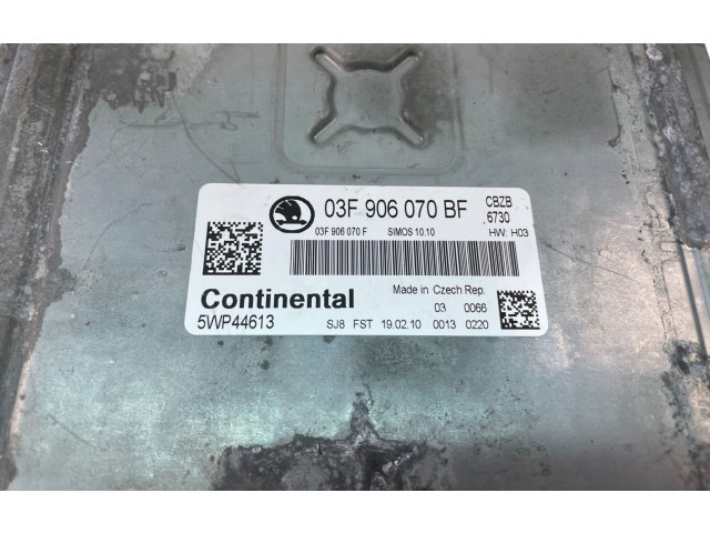 Модуль блока управления кондиционером 03F906070BF Skoda Yeti (5L)