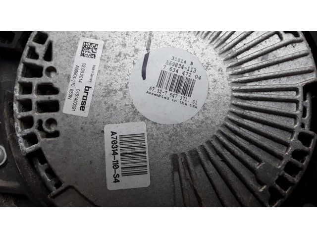 Комплект вентиляторов     7647371, 67327647371    BMW X5 F15 0.0