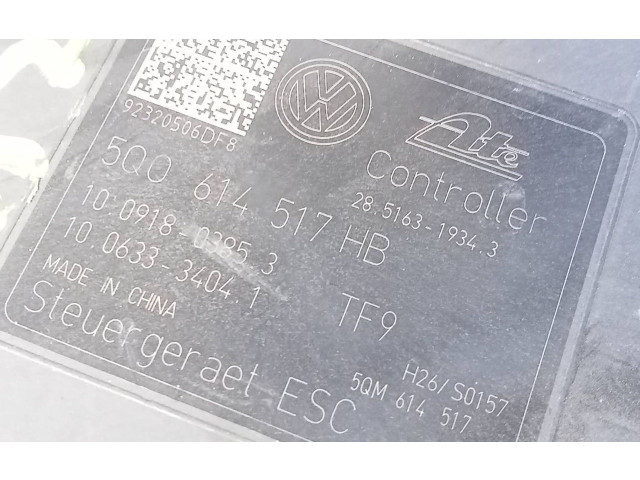 Блок АБС 5Q0614517HB, P3-B8-29-3 Audi Q3 F3 2018 - года