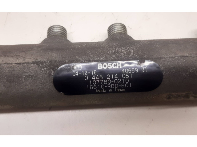 Топливная рампа 0445214051, 16610RBDE01   Honda Accord  