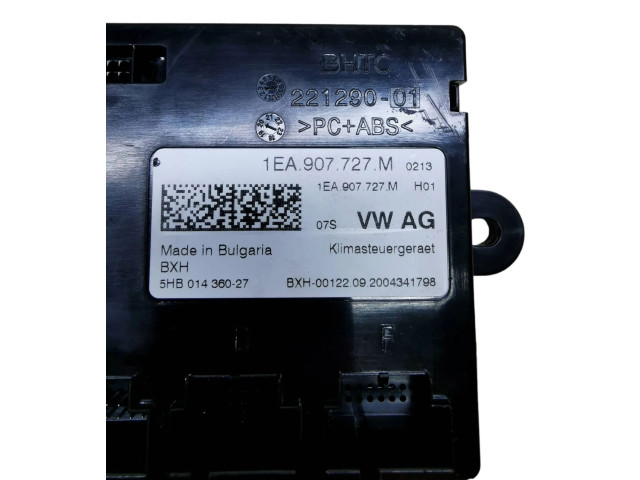 Блок управления климат-контролем 1EA907727M, 22129001 Volkswagen ID.3