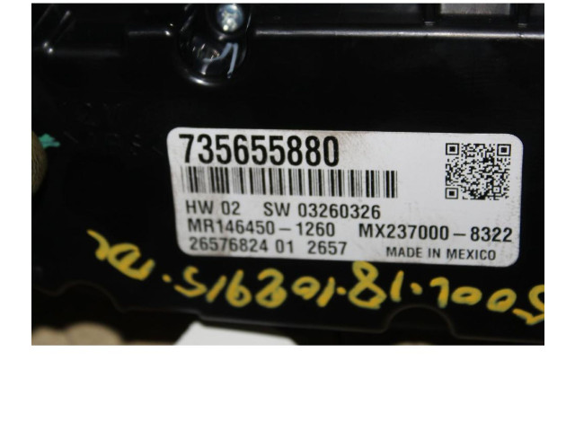 Блок управления климат-контролем    Fiat 500L