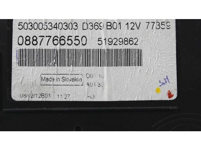 Přístrojová deska Fiat Panda III 2013 51929862