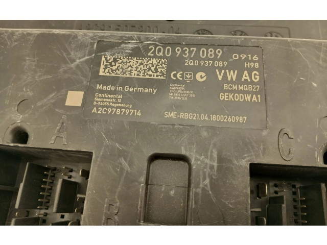 Блок комфорта 2Q0937089, A2C97879714 Volkswagen Golf VII