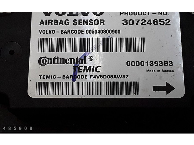 Блок подушек безопасности 30724652   Volvo V50