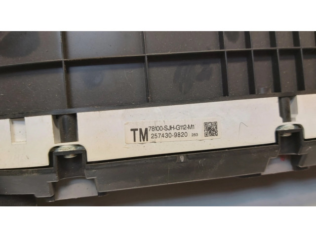 Панель приборов 78100SJHG112M1 Honda FR-V