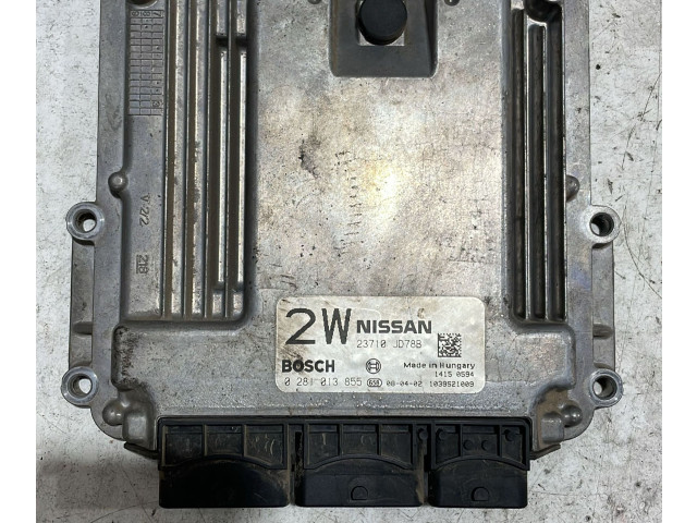 Řídící jednotka 0281013855, 0281013855 Nissan Qashqai 2008