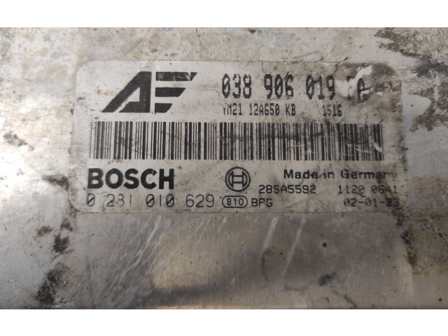 Блок управления двигателя 038906019FA, 038906019FA Ford Galaxy