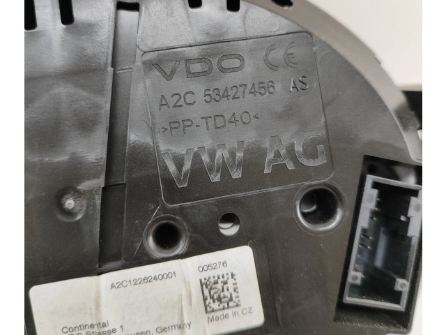 Панель приборов 565920940A, A2C1226240001 Skoda Karoq