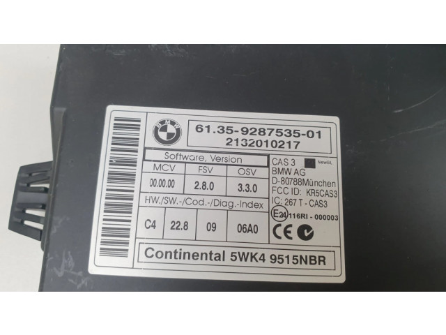 Комплект блоков управления 0261S09744, 8617569   BMW Z4 E89