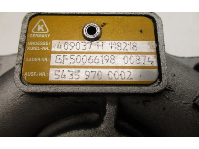  Турбина Renault Clio II  409037H11S218         